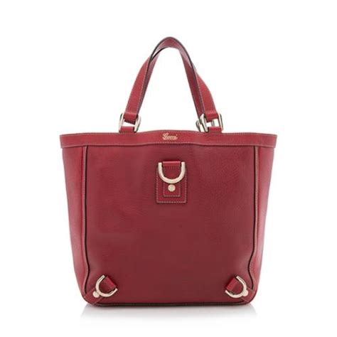 gucci abbey tote red